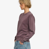 Classic Organic Crew W´s - Faded Grape