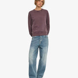 Classic Organic Crew W´s - Faded Grape