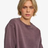 Classic Organic Crew W´s - Faded Grape