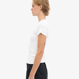 Organic Rib SS T-Shirt - Optical White
