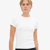 Organic Rib SS T-Shirt - Optical White
