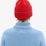 Merino Wool Hat - Oxblood Red