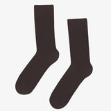 Classic Organic Sock - Coffee Brown
