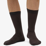 Classic Organic Sock - Coffee Brown
