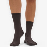 Classic Organic Socks W´s - Coffee Brown