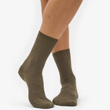 Classic Organic Socks W´s - Dusty Olive