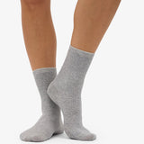 Classic Organic Socks W´s - Heather Grey
