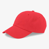 Organic Cotton Cap - Red Tangerine