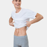 Classic Organic Boxer Briefs - Heather Grey
