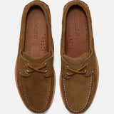 Crafted Boat Shoe - Medium Beige Suede
