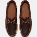 Crafted Boat Shoe - Mid Dark Brown