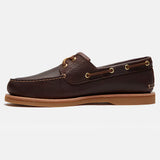 Crafted Boat Shoe - Mid Dark Brown