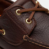 Crafted Boat Shoe - Mid Dark Brown