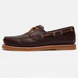 Crafted Boat Shoe - Mid Dark Brown