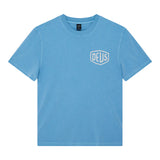 Shield Garment Dyed Tee - Bonnie Blue