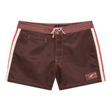 Short Short Boardshort - Ruby Red