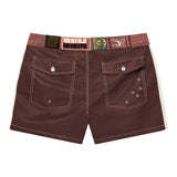 Short Short Boardshort - Ruby Red