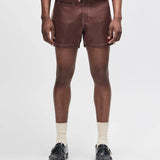 Short Short Boardshort - Ruby Red