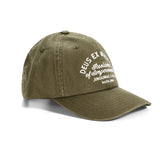 Harajuku Sign Dad Cap - Olive Green
