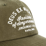 Harajuku Sign Dad Cap - Olive Green