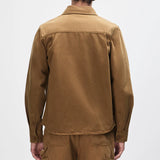 Vacay Overdye Shirt - Bronze Brown