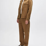 Vacay Overdye Shirt - Bronze Brown