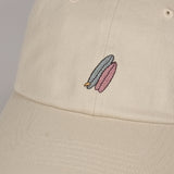 Washed Dad Cap - Beige Surfboards