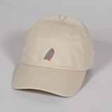Washed Dad Cap - Beige Surfboards