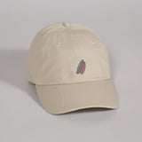Washed Dad Cap - Beige Surfboards