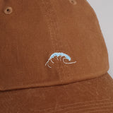 Washed Dad Cap - Brown Wave