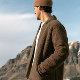 Fleece Jacket Recycled Wool - Green