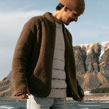Fleece Jacket Recycled Wool - Green