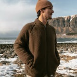 Fleece Jacket Recycled Wool - Green
