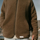 Fleece Jacket Recycled Wool - Green