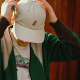 Washed Dad Cap - Beige Surfboards