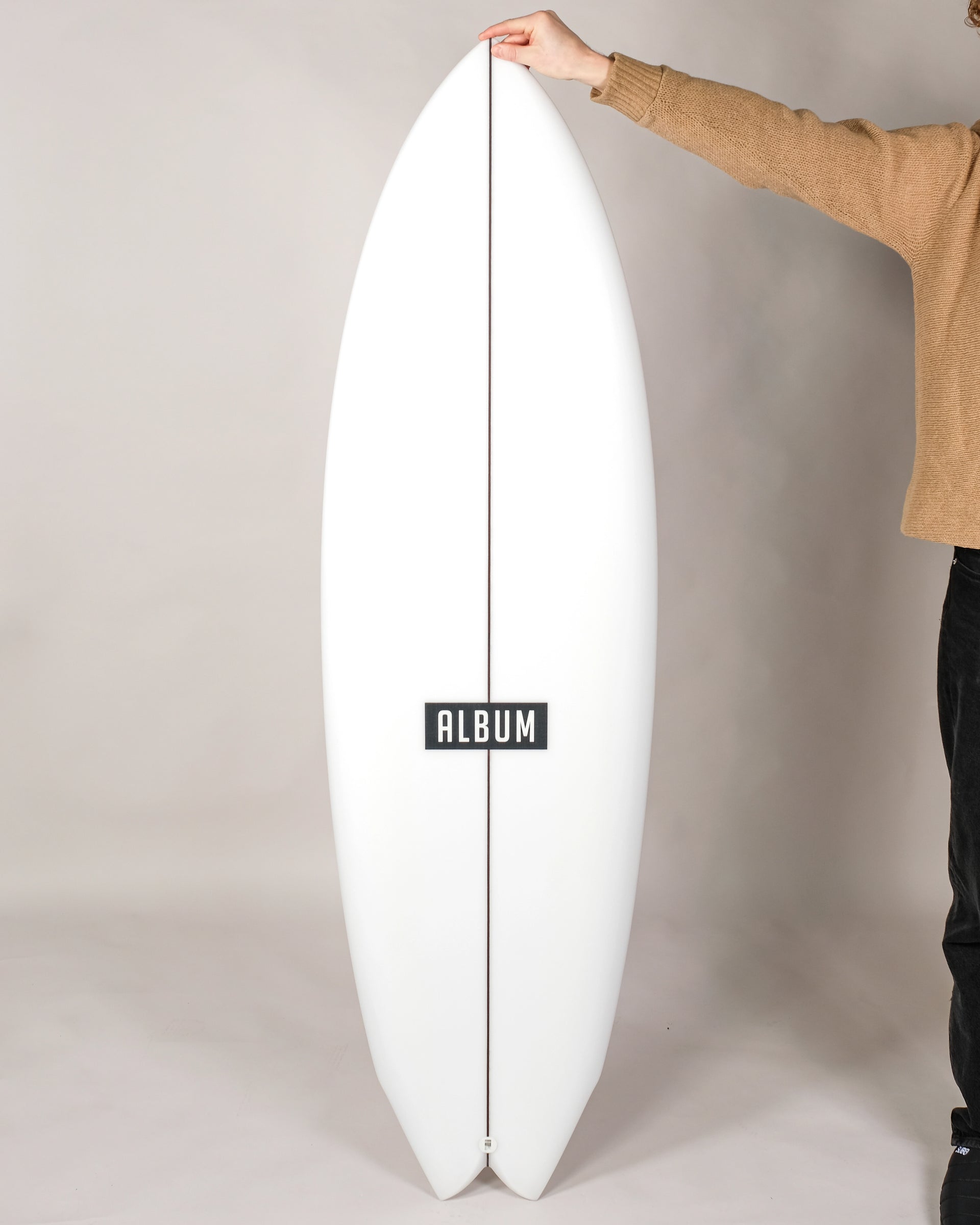 Album Surfboards – Surfboard Twinsman 5'7 - Clear – 654.se