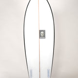Surfboard Chris Fish 5'8 - Black Rails