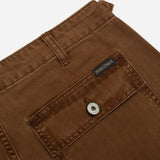 Herringbone Fatique Pant - Brown
