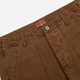 Herringbone Fatique Pant - Brown