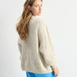 East Cardigan - Powder Snow Melange