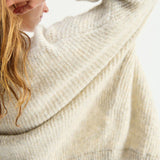 East Cardigan - Powder Snow Melange