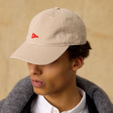 Flag Washed Cap - Khaki