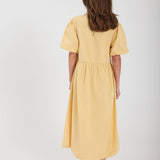Fraser Dress - Dusty Yellow