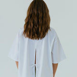 Fraser String Shirt - White