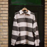 Match Rugby Sweatshirt - Wood Stripe