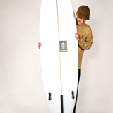 Surfbräda Huntsman 7´2 Fcs2 - Clear Finish