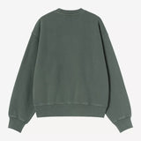 W' Nelson Sweatshirt - Dark Scarab Garment Dyed
