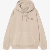 Hooded Nelson Sweat - Fleur De Sel Garment Dyed