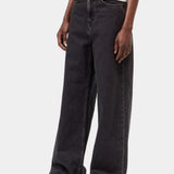 W' Jane Pant - Black Heavy Stone Wash