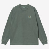 L/S Vista T-Shirt - Dark Scarab Garment Dyed